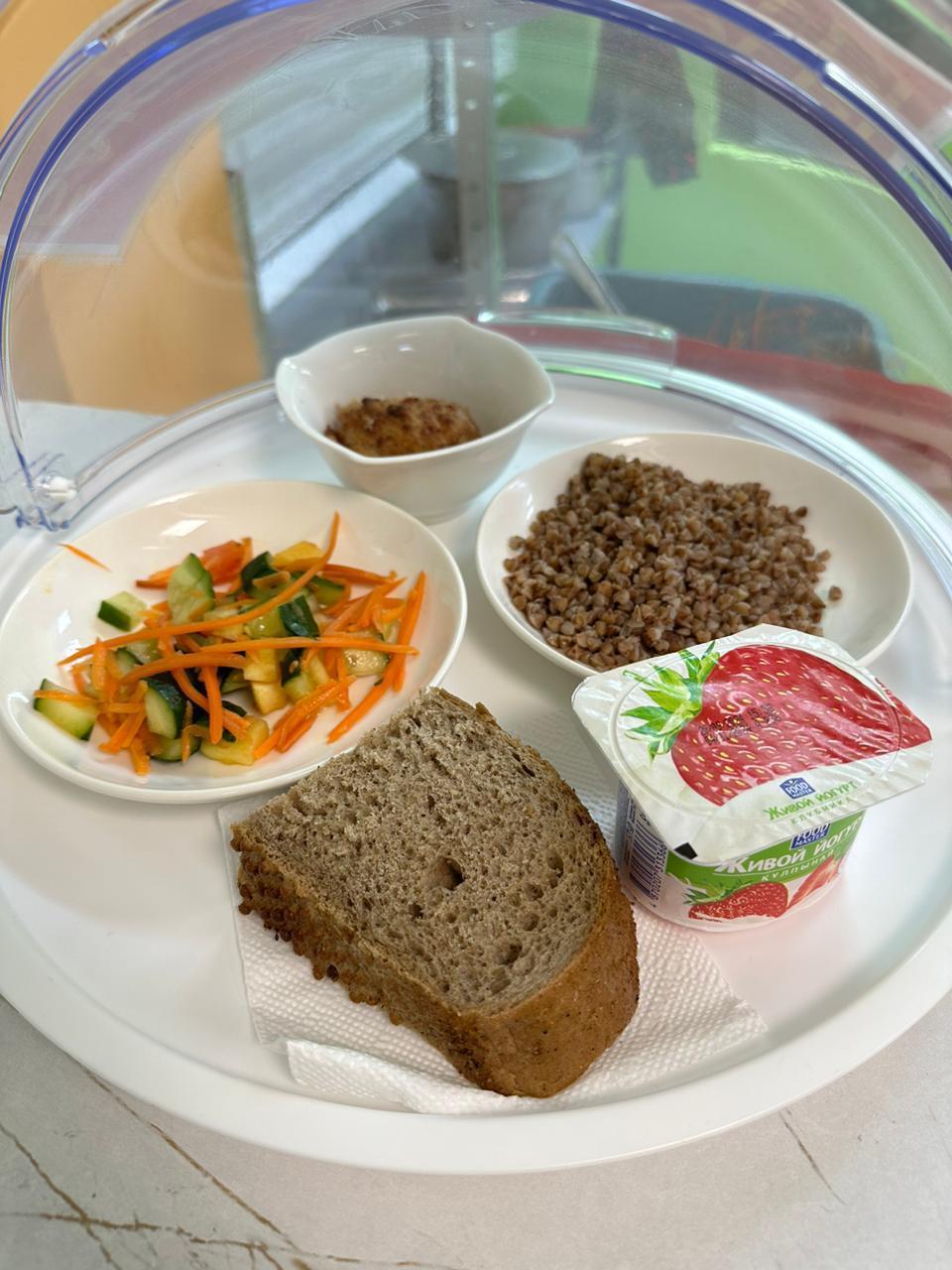 Меню горячего питания в школьной столовой