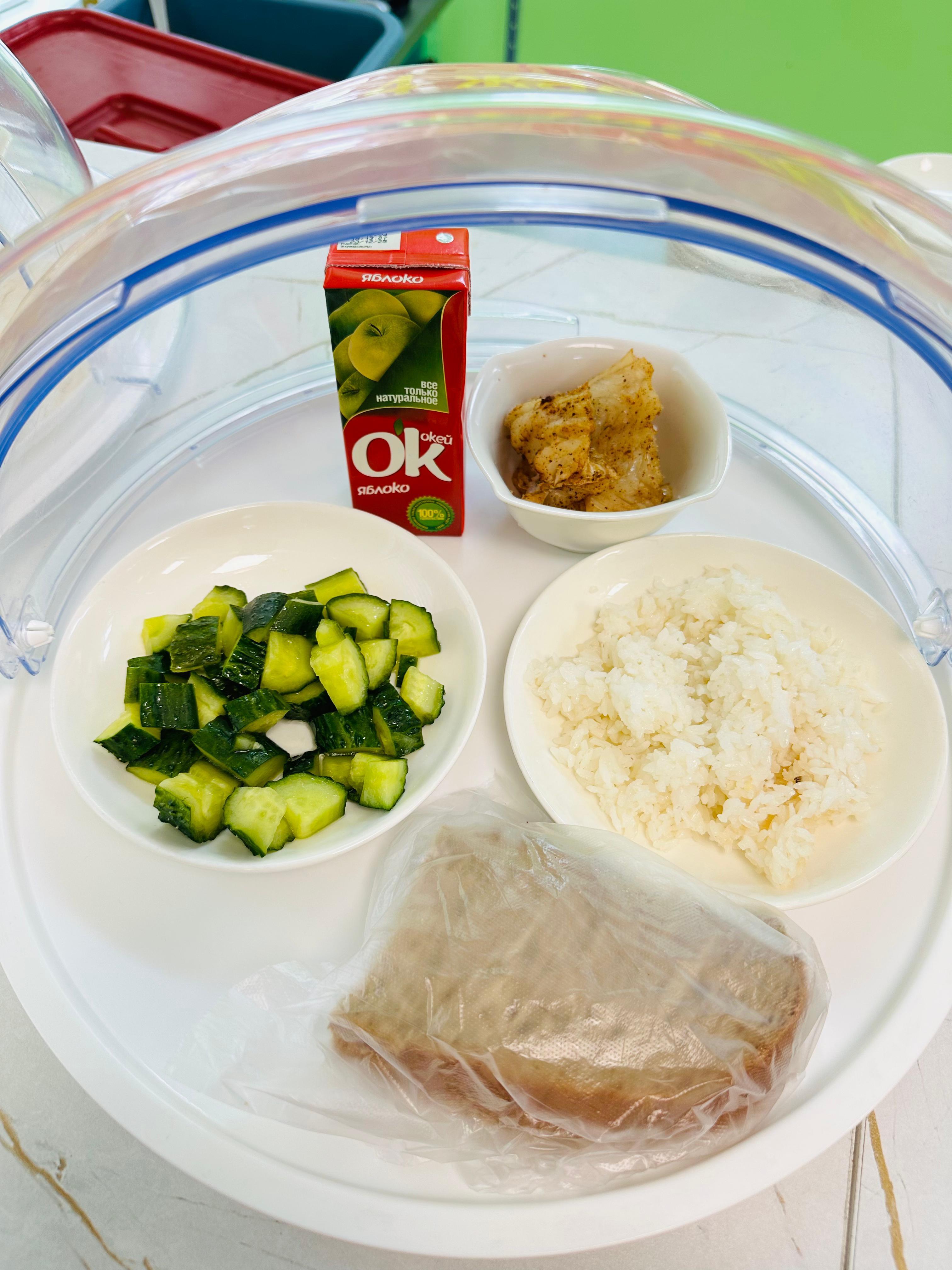 Меню горячего питания в школьной столовой